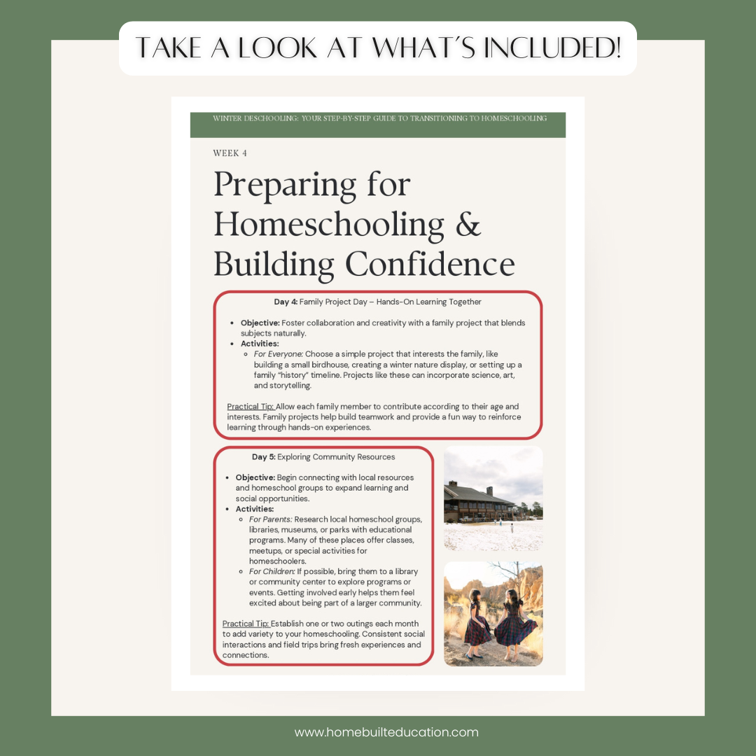 Winter Deschooling: A Step-by-Step Guide for New and Seasoned Homeschoolers