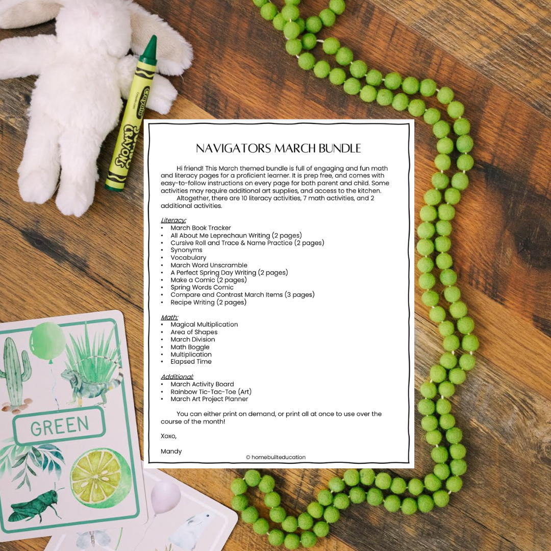 Navigators March Bundle (Ages 9-11)