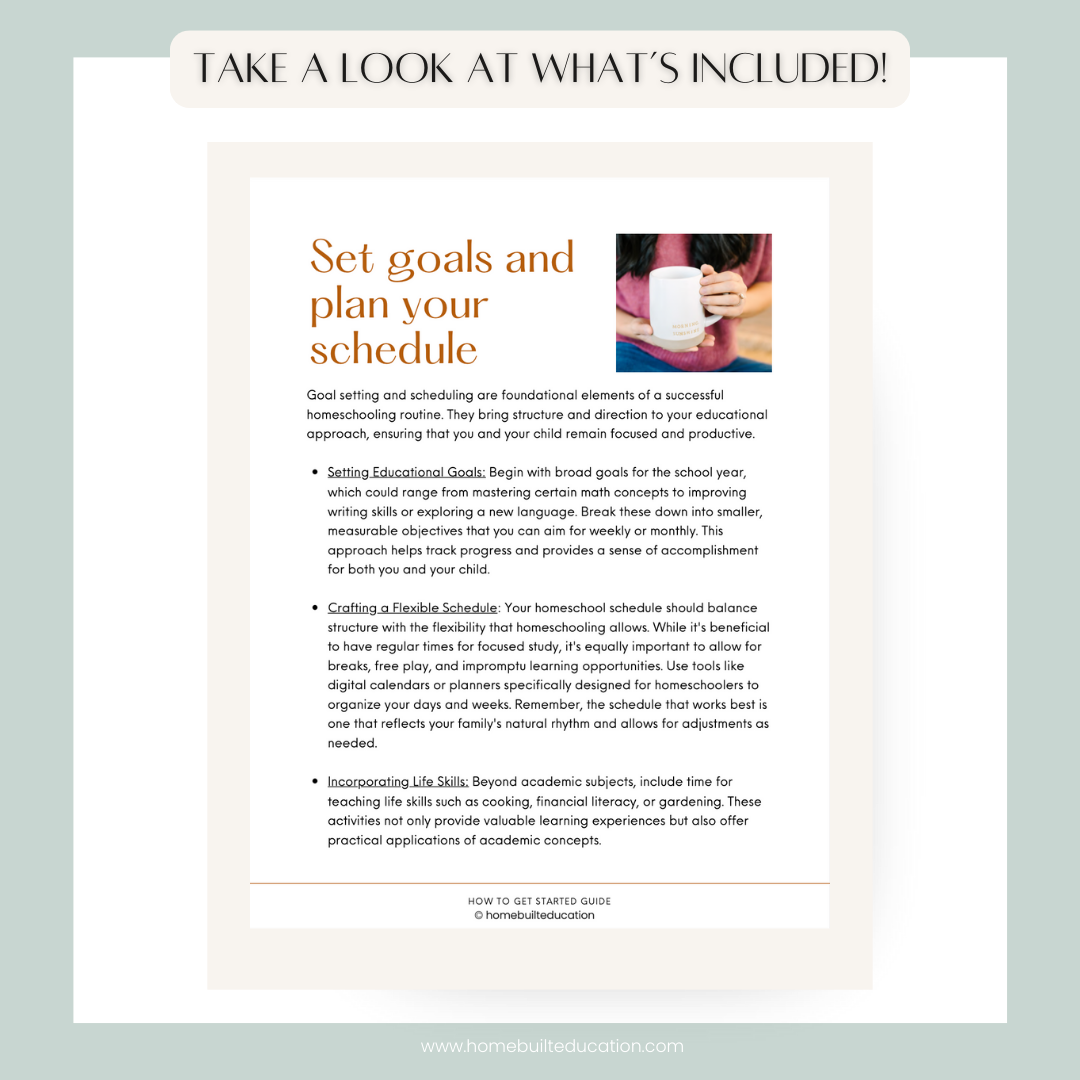 How to Get Started Homeschooling Guide