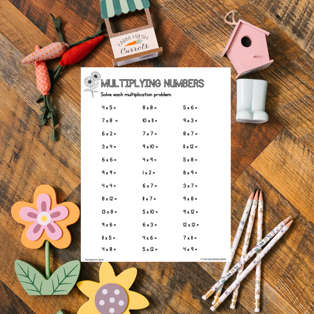 Navigators April Learning Bundle (Ages 9-11)