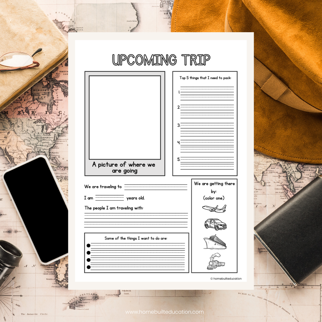 World Travel Journal- Recommended Ages: 6-11