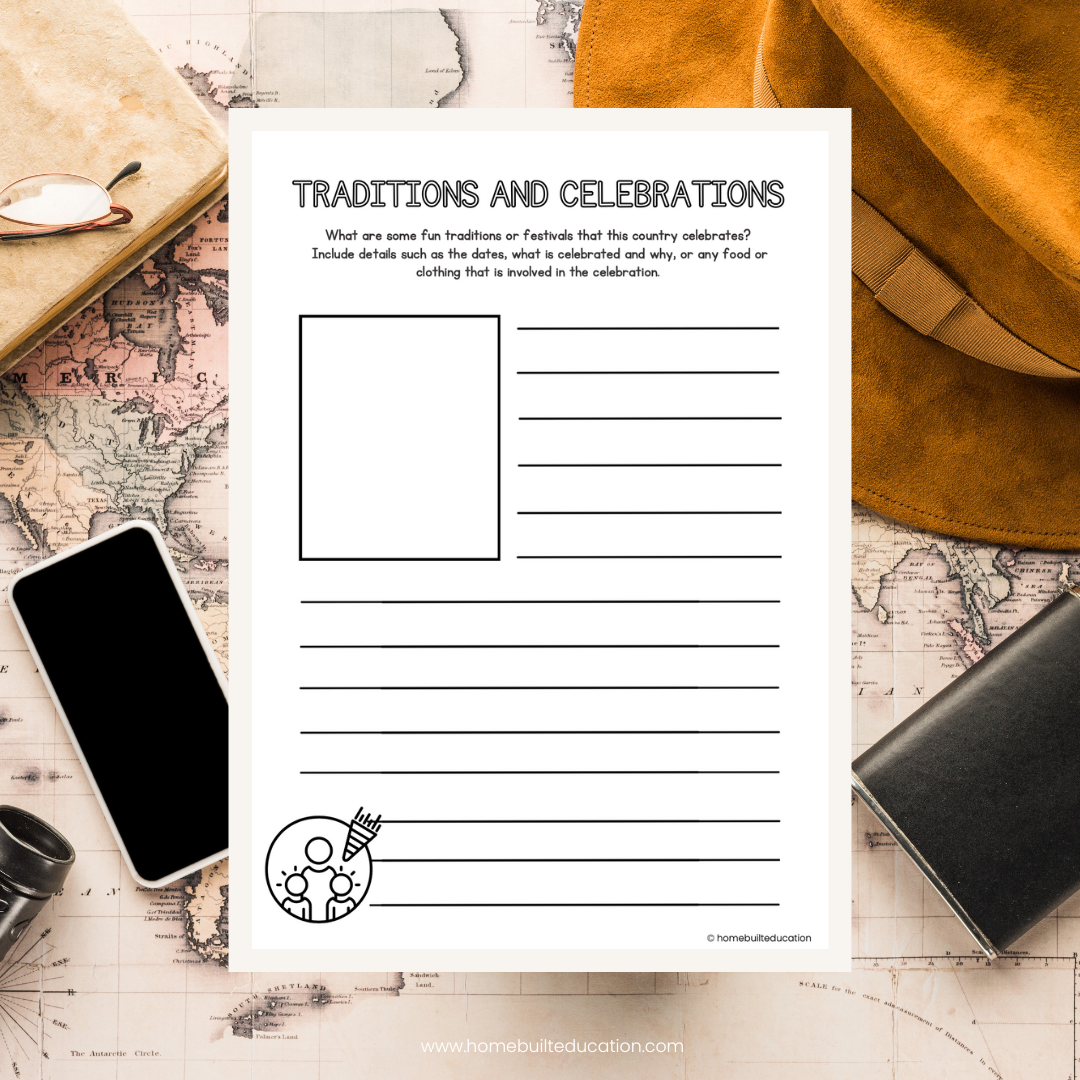 World Travel Journal- Recommended Ages: 6-11