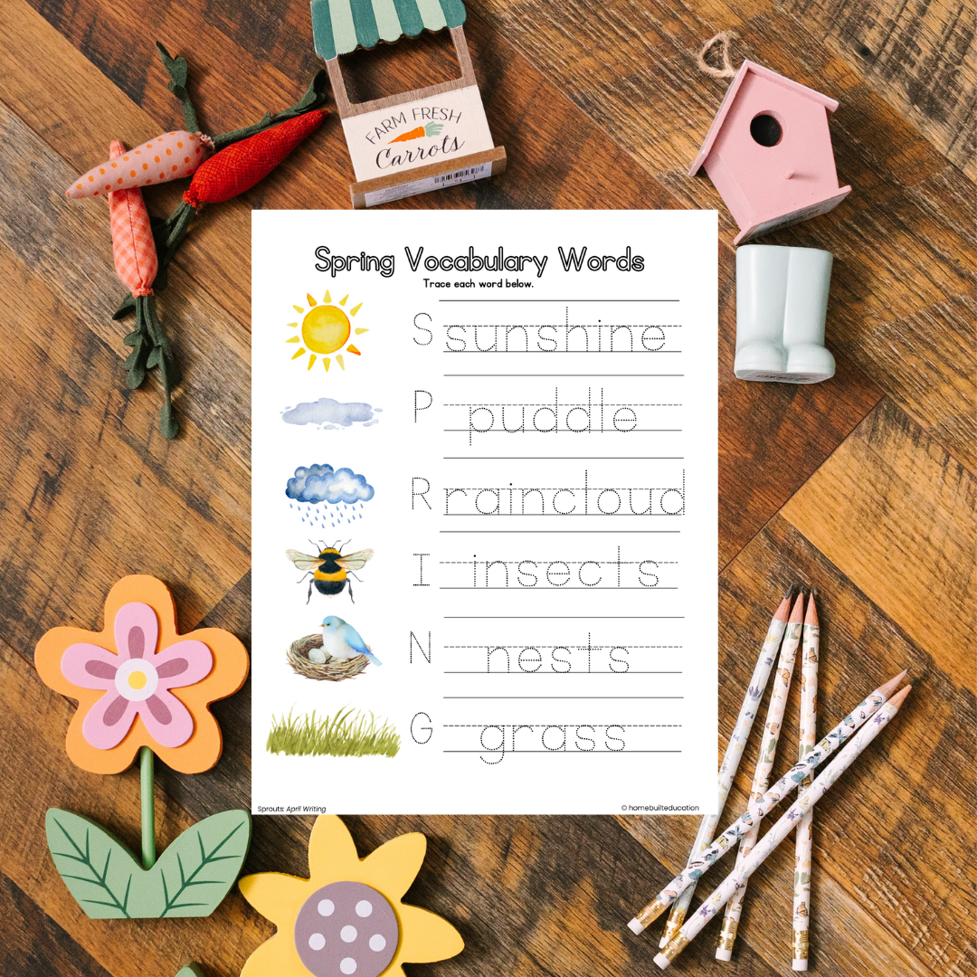 Sprouts April Learning Bundle (Ages 3-5)