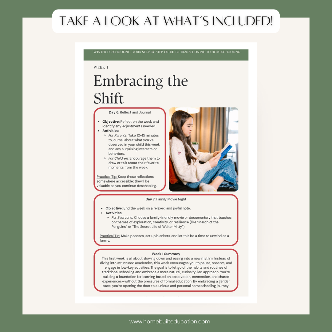 Winter Deschooling: A Step-by-Step Guide for New and Seasoned Homeschoolers