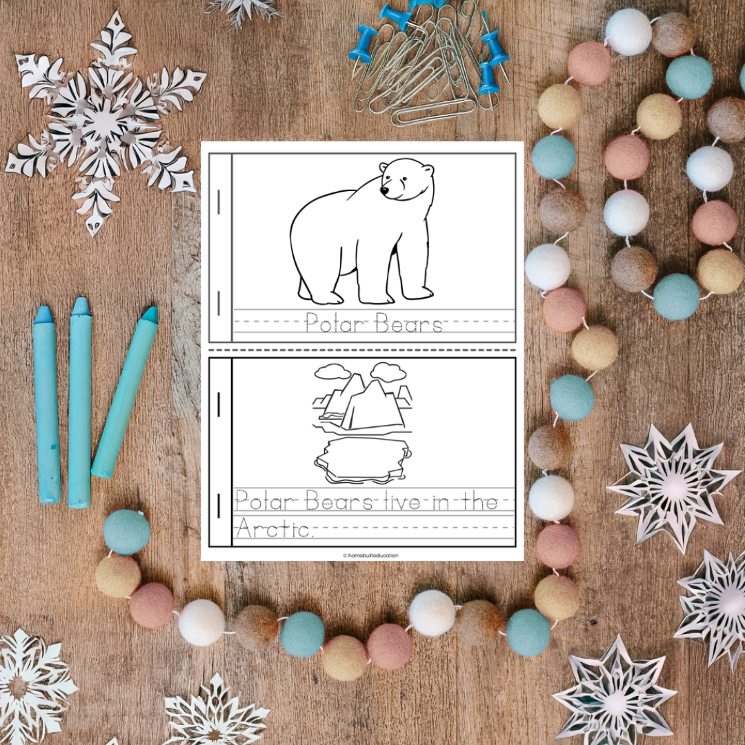 Mini Books for Arctic Animals – $2 for Ten Books