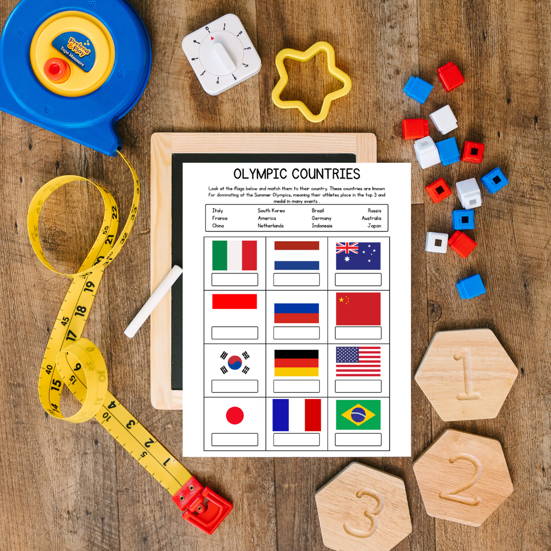 Summer Olympics Learning Bundle (Ages 6+) - Make This Summer Gold!