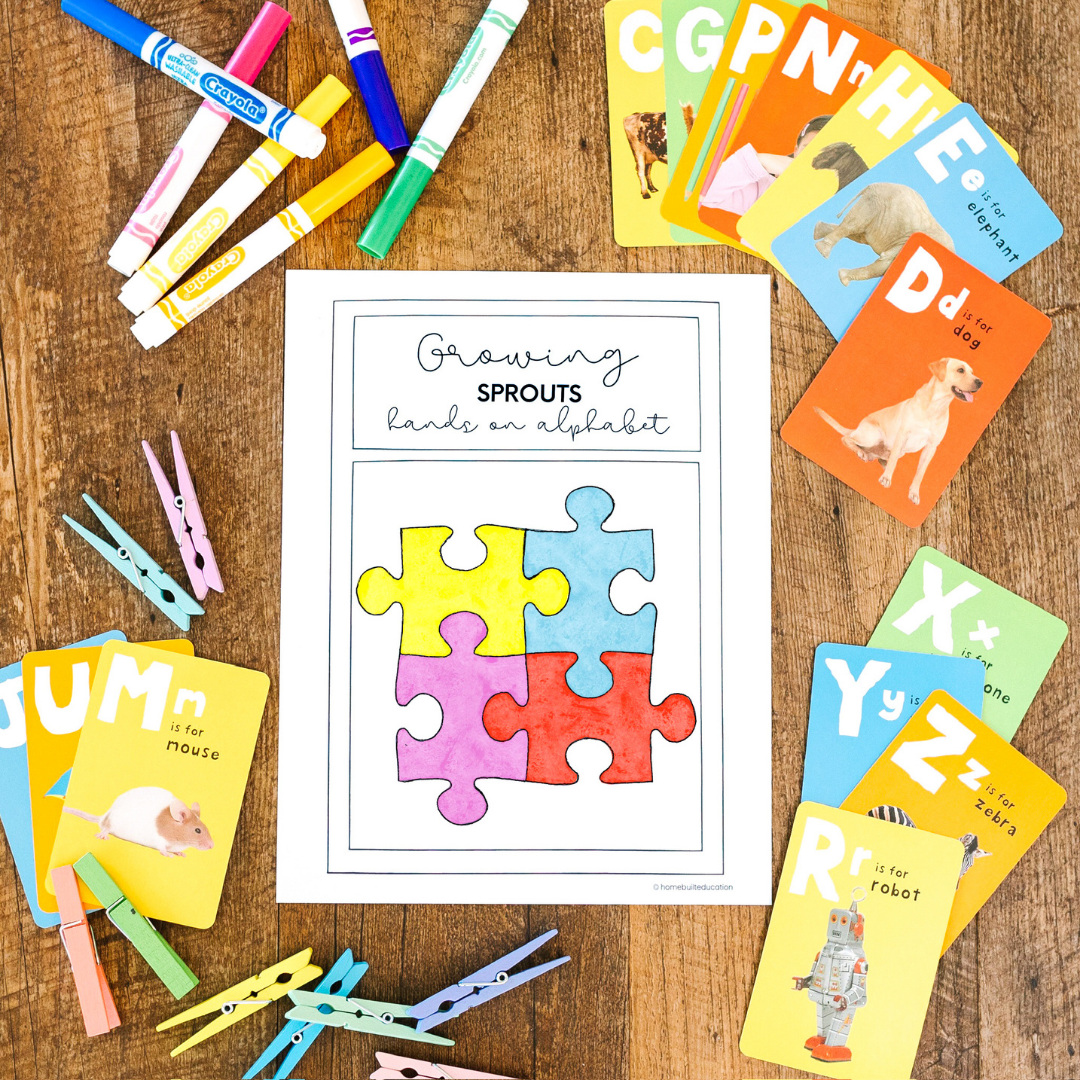 Sprouts Hands-On Alphabet Bundle (Ages 3-5)