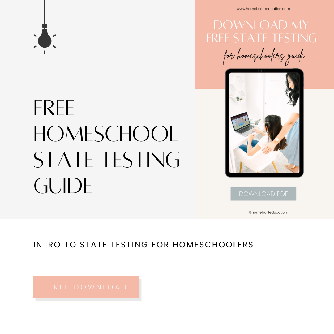 Free State Testing for Homeschoolers Guide – With Love, From Homebuilt