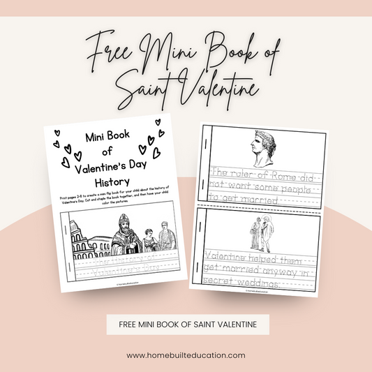 Mini Book of Saint Valentine Freebie